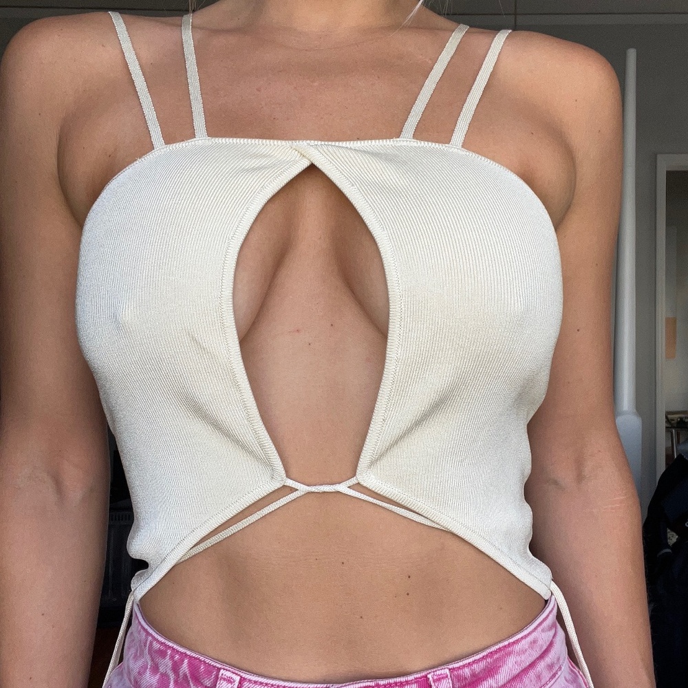 Aya Muse Willow Top cream size small